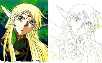 Amazon.co.jp: セル画＋動画 ロードス島戦記 OVA ディードリット 出渕